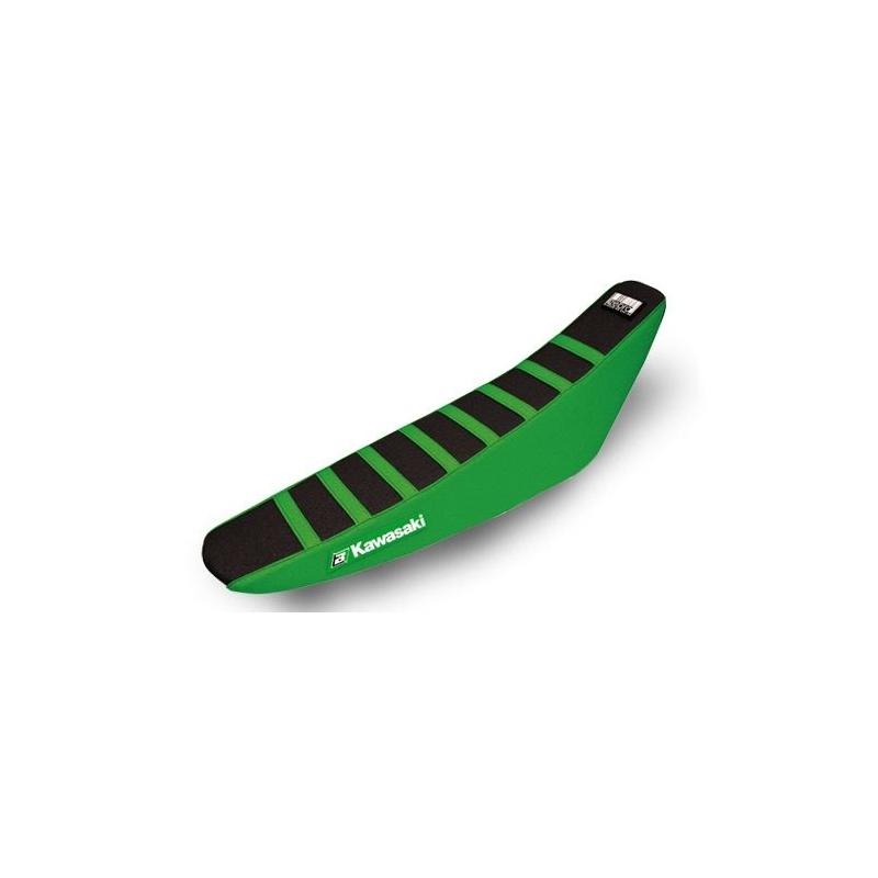Housse de selle Blackbird Zebra Kawasaki 450 KX-F 12-18 vert/noir