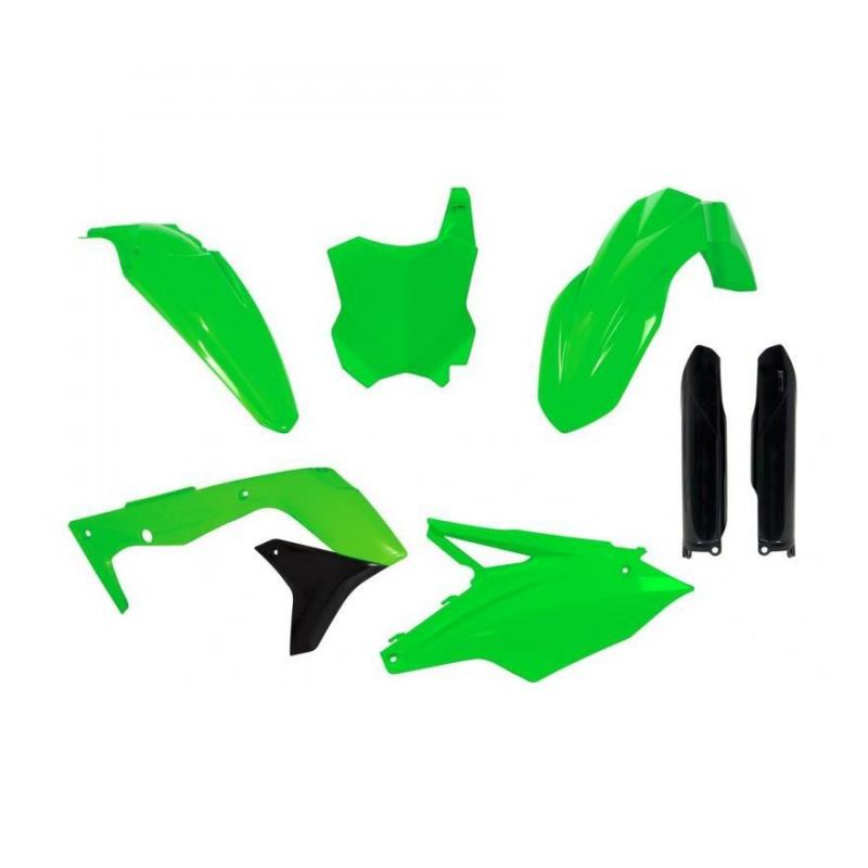 Kit plastique RTech couleur verte pour Kawasaki KX-F 450 2016