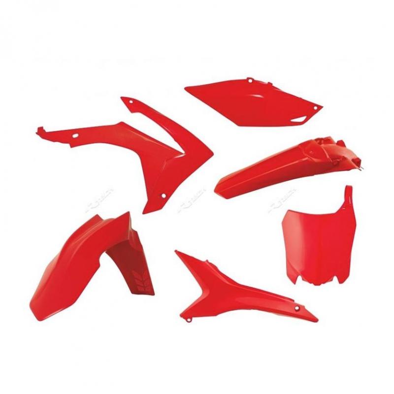 Kit plastique RTech Honda CRF 250R 14-17 rouge (rouge CR)