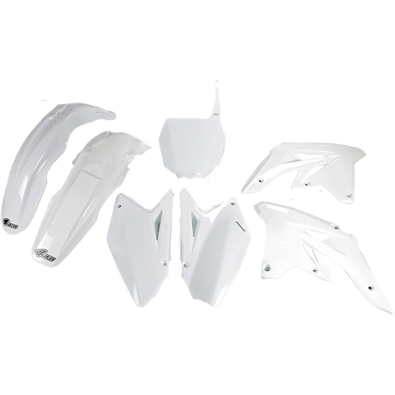 Kit plastique UFO Suzuki 250 RM-Z 07-08 blanc