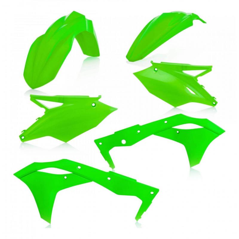 Kit plastiques Acerbis Kawasaki 250 KX-F 2018 (vert 2)