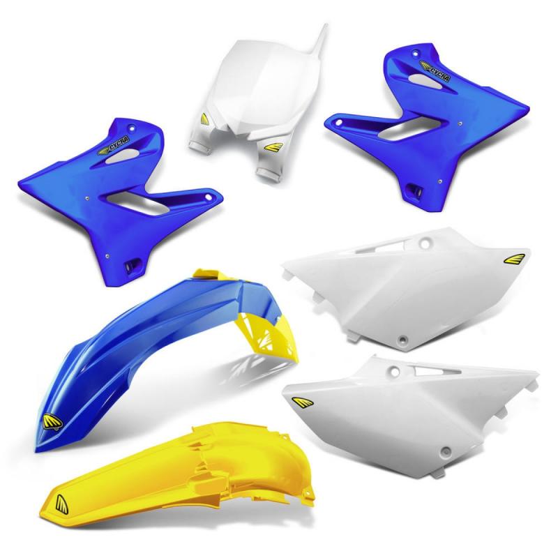 Kit plastiques Cycra Yamaha 125 YZ 15-21 bleu/blanc/jaune
