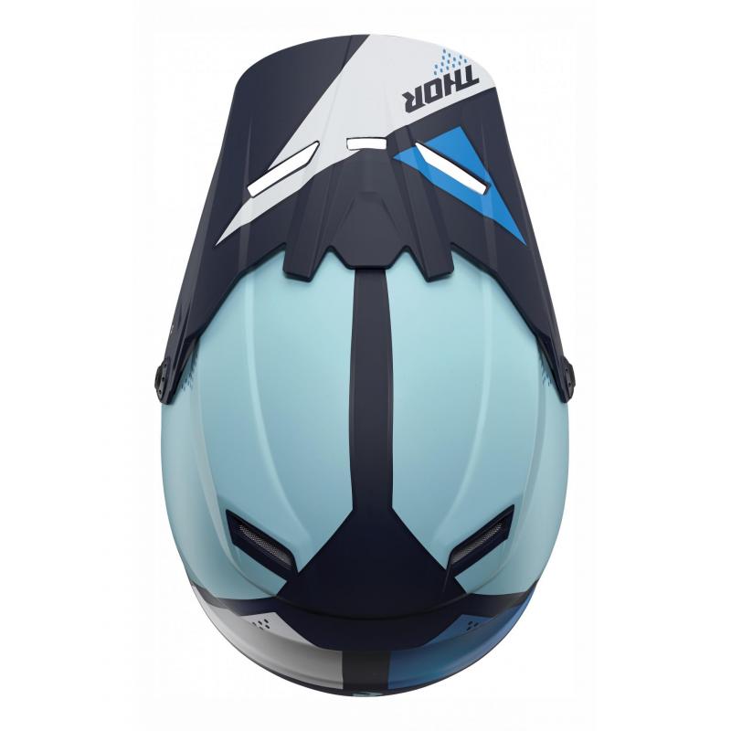 Kit visière Thor pour casque enfant Sector Blade navy/bleu