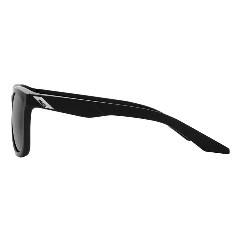 Lunettes de soleil 100% Hudson noir mat fumé Sportswear Lunettes 100% Hudson noir mat | Deporvillage