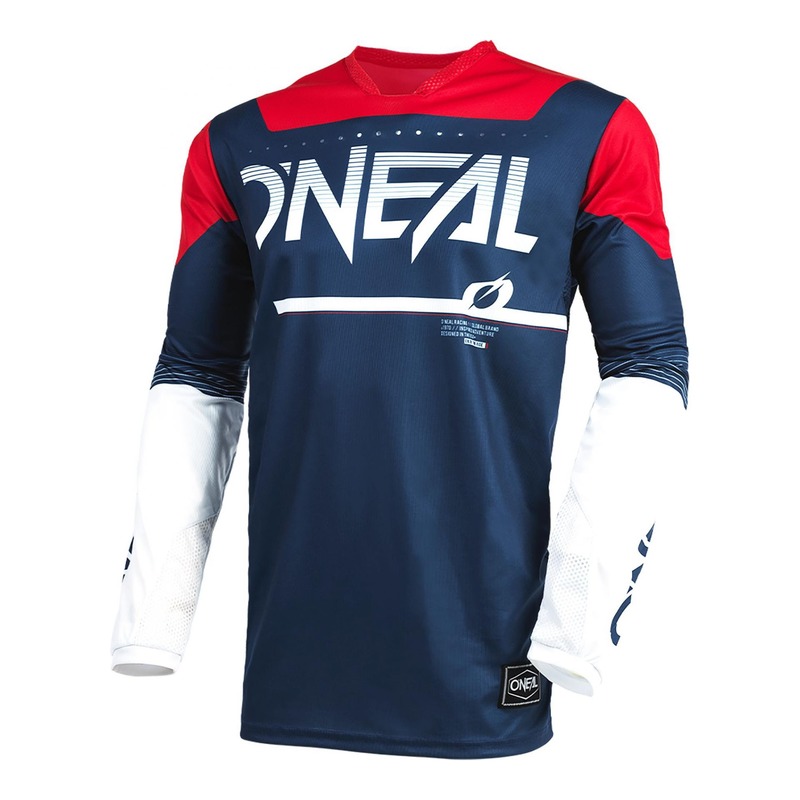Maillot cross O'Neal Hardwear Surge bleu/rouge- S