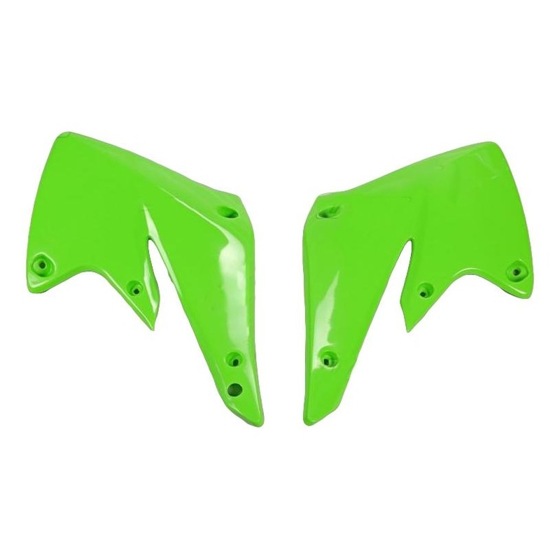 Ouïes de radiateur UFO Kawasaki 250 KX-F 04-05 vert (vert KX)