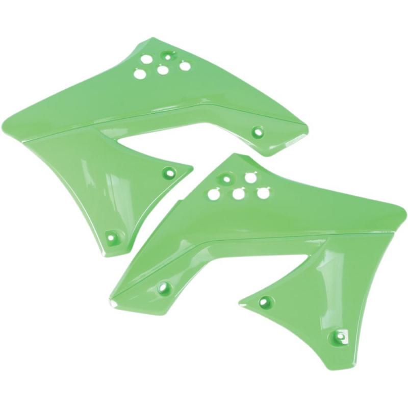 Ouïes de radiateur UFO Kawasaki 250 KX-F 10-11 vert