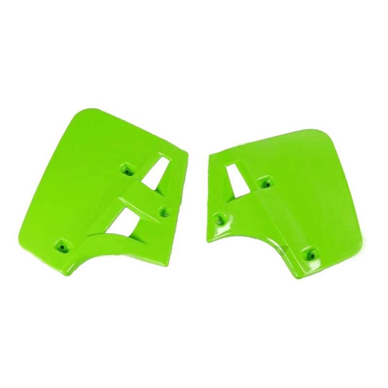 Ouïes de radiateur UFO Kawasaki 500 KX 1987 vert (vert KX)