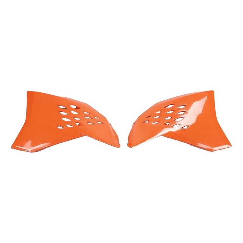 Ouïes de radiateur UFO KTM 505 SX-F 09-10 orange (orange KTM 98-12)