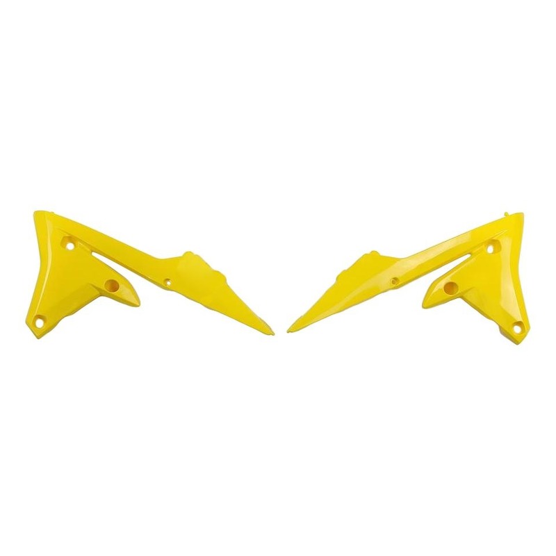 Ouïes de radiateur UFO Yamaha 450 YZ-F 14-17 jaune