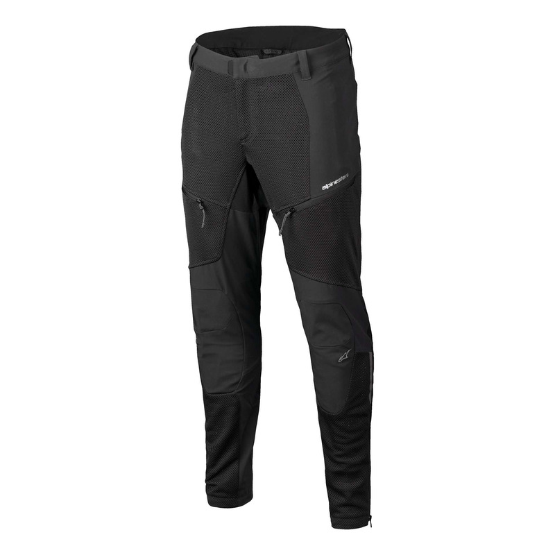 Pantalon textile Alpinestars Troop-Air Pro black/black- M