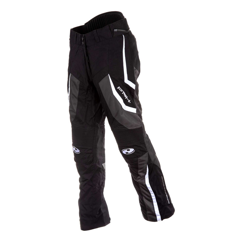 Pantalon textile femme Held Vento (plus court) noir- K-DL