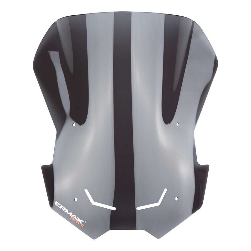 Pare-brise Ermax haute protection 44 cm Yamaha Tracer 9 2025 noir clai