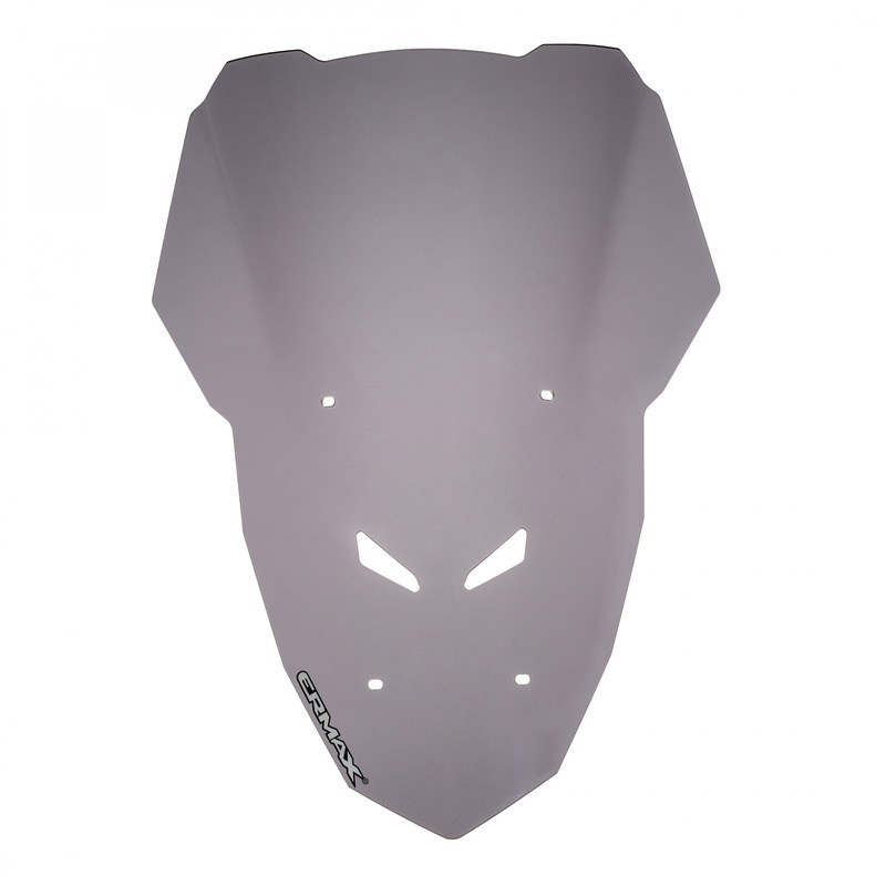 Pare-brise Ermax haute protection 49 cm Yamaha Tracer 700 16-19 noir clair