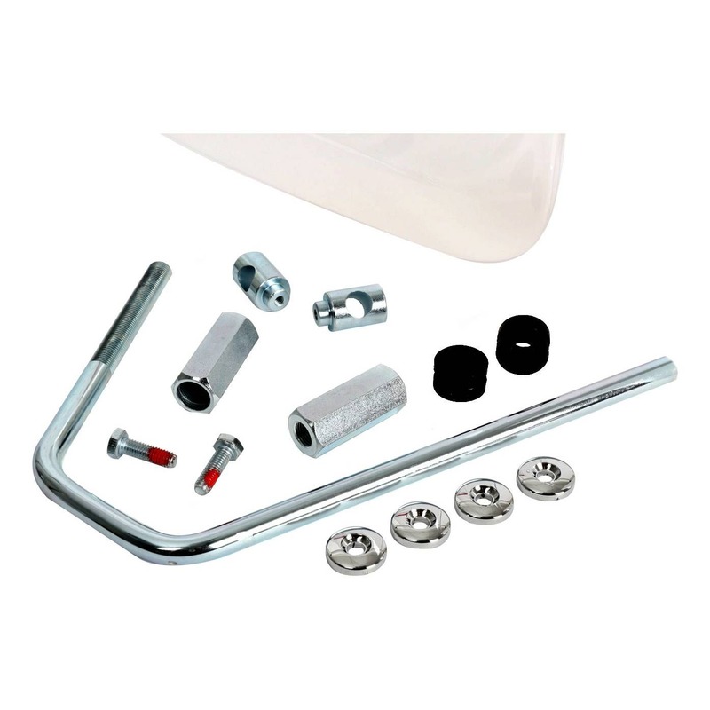 Saut de vent moyen transparent 1B001598 pour Vespa 125-300 GTS 14-18