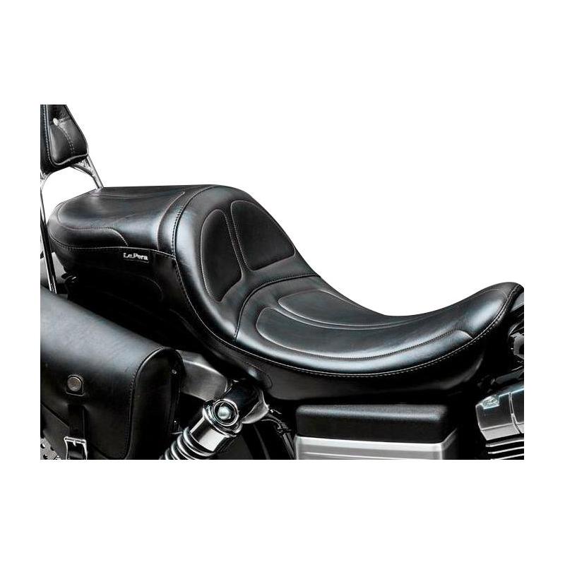 Selle Le Pera Maverick daddy long legs (coutures) Harley Davidson Dyna