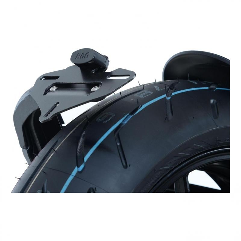 Support de plaque d’immatriculation sur roue R&G Racing noir Yamaha MT-09 17-18