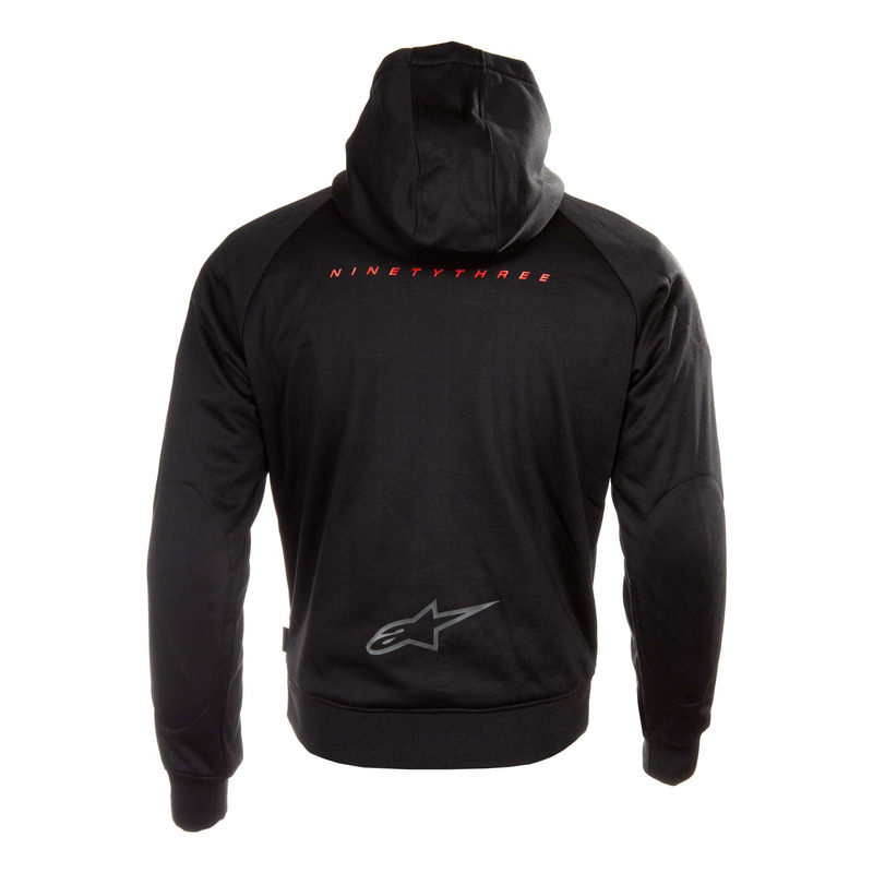 Sweat à capuche Alpinestars MM93 Thunder noir/rouge - Équipement