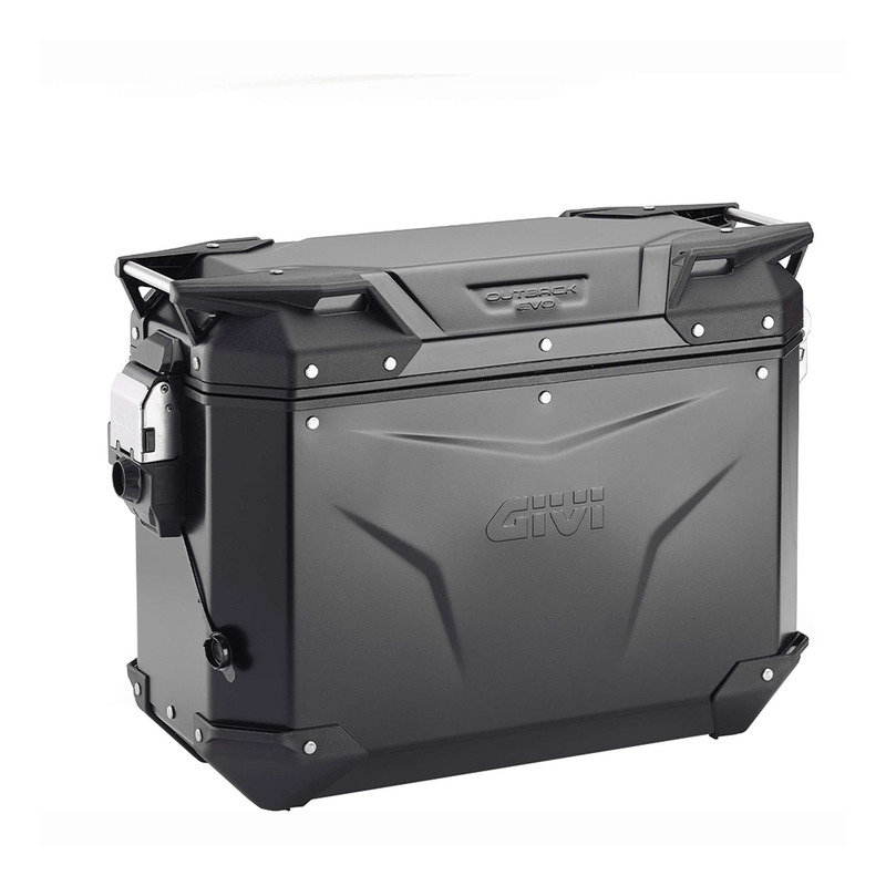 Valise latérale droite aluminium Givi Trekker Outback Evo Smart Black Line 37L noir
