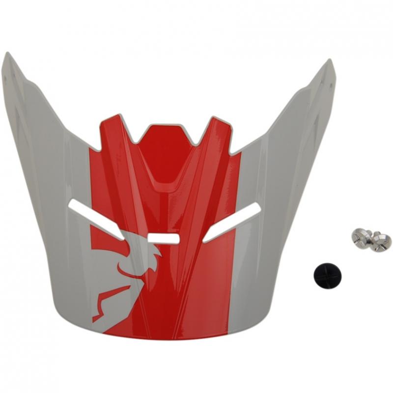 Visière de casque enfant Thor Sector Shear rouge/gris clair