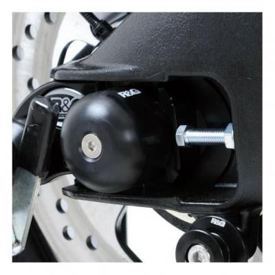 Tampons de bras oscillant R&G Racing noir Suzuki GSX-S 1000 15-18