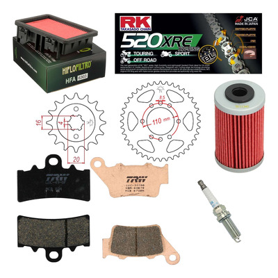 Kit entretien NF Prokit premium KTM 125 Duke 2020-23
