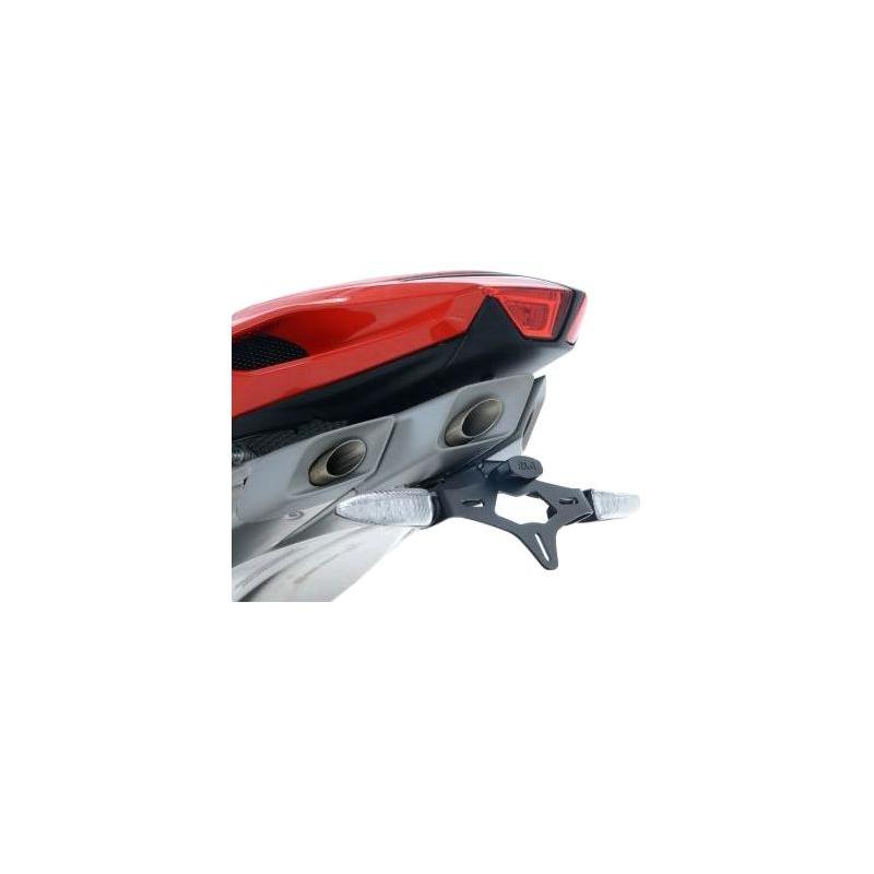 Support de plaque d’immatriculation R&G Racing noir MV Agusta F4 100