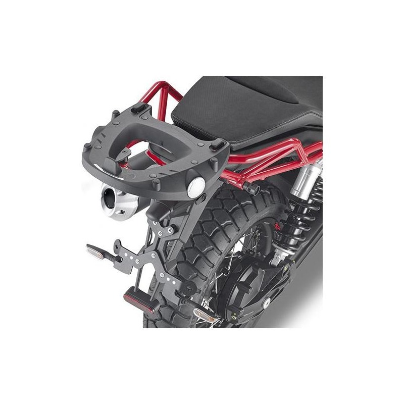 Support Kappa pour top case Monolock ou Monokey Moto Guzzi V85 TT 19-20