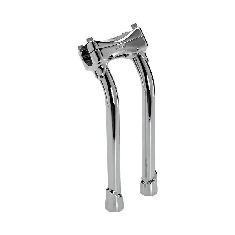 Pontet de guidon Biltwell Murdock Pullback chromé Ø 25,4 mm 12’’