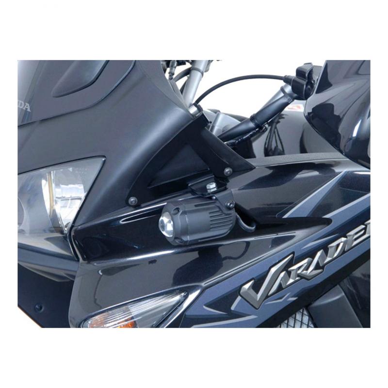 Support pour feux additionnels SW-MOTECH noir Honda XL1000V Varadero 0