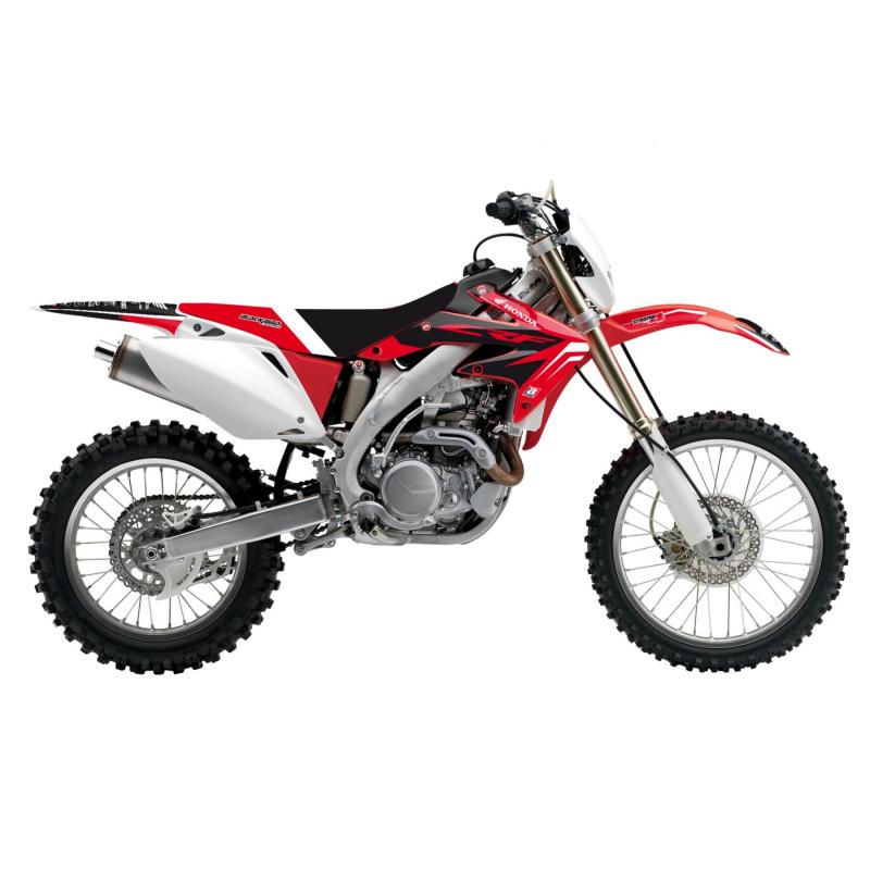 Kit déco + housse de selle Blackbird Dream Graphic 4 Honda CRF 450X 0