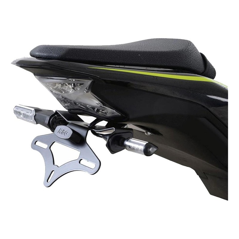 Support de plaque d’immatriculation R&G Racing noir Kawasaki Z 900 2