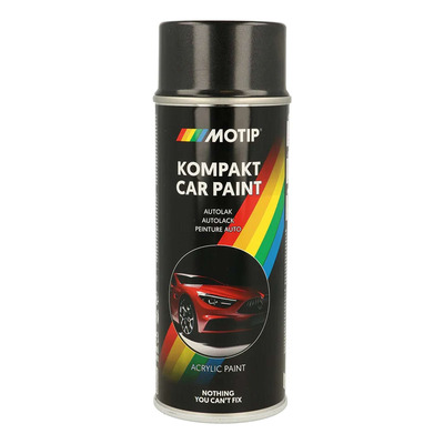 Bombe peinture Motip Kompact acrylique 51007 gris métallisé 400ml
