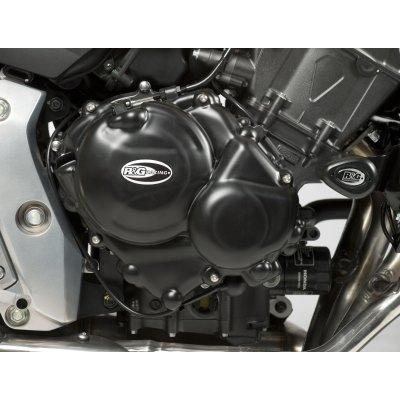 Couvre carter d’embrayage R&G Racing noir Honda CB 600 Hornet 07-12