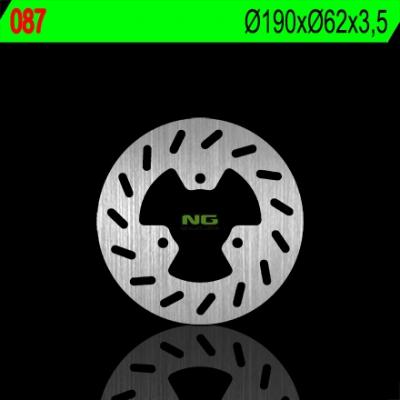 Disque de frein NG Brake Disc D.190 avant gauche - 087