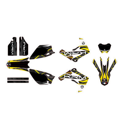 kit déco KRM jaune pour Rieju MRT/MRT Pro / Marathon 09-21