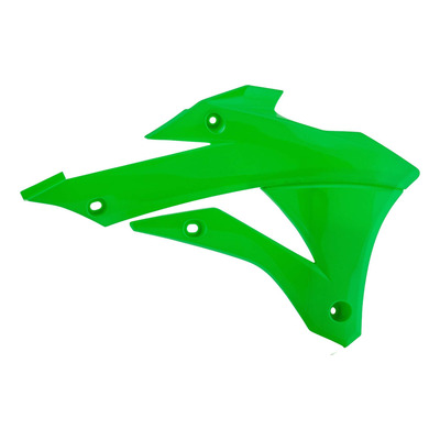 Ouïes de Radiateur ACERBIS Vert Fluo - Kawasaki 85 KX 14-21