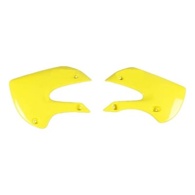 Ouïes de radiateur UFO Suzuki 65 RM 03-11 jaune (jaune RM 01-14)
