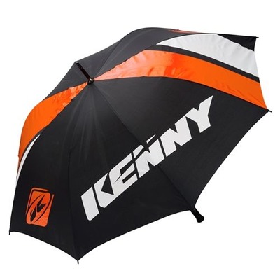 Parapluie Kenny orange/noir/blanc