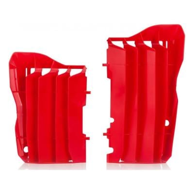 Protections de radiateur Acerbis Honda CRF 450R 17-18 rouge Brillant