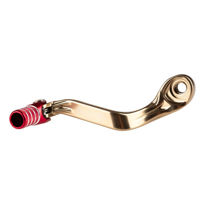 Sélecteur de Vitesse Repliable BUD RACING en Alu Forgé et Anodisé Rouge pour KTM 65 SX 09-24