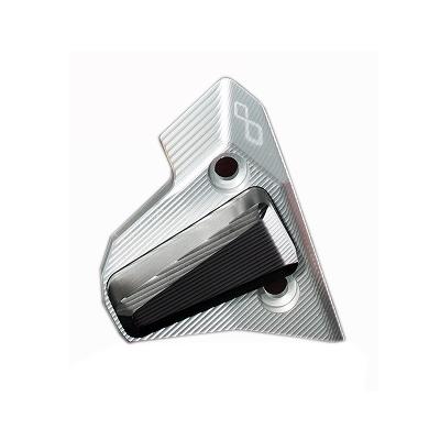 Tampons de protection Lightech couleur aluminium Kawasaki Z800 13-15