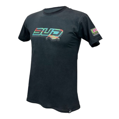 Tee-Shirt Bud Racing Logo noir/vert