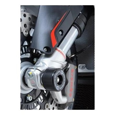 Tampons de protection de fourche R&G Racing noirs BMW HP2 1200 04-10