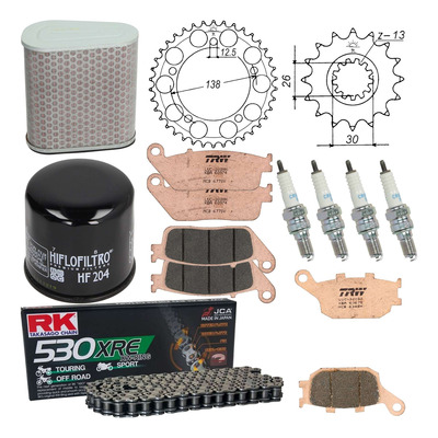 Kit entretien NF Prokit premium Honda CBF 1000 2006-10