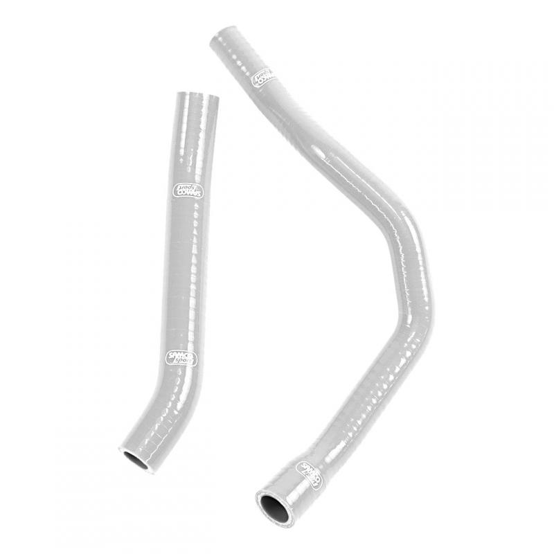 Durites de radiateur Samco Sport type origine Yamaha 85 YZ 19-20 blanc