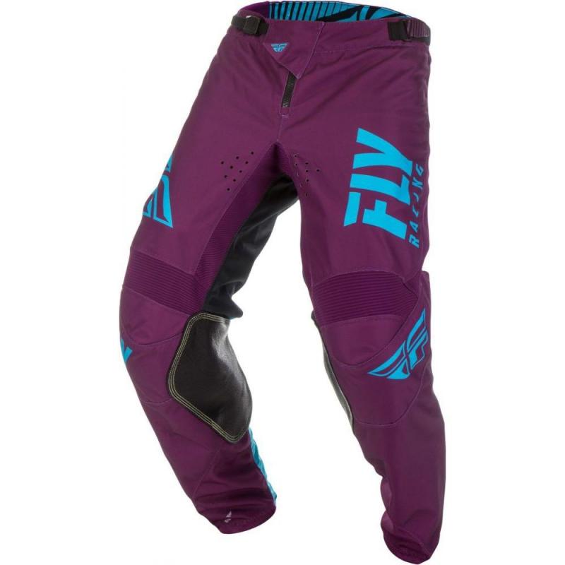Pantalon cross Fly Racing Kinetic Shield pourpre/bleu- US-28
