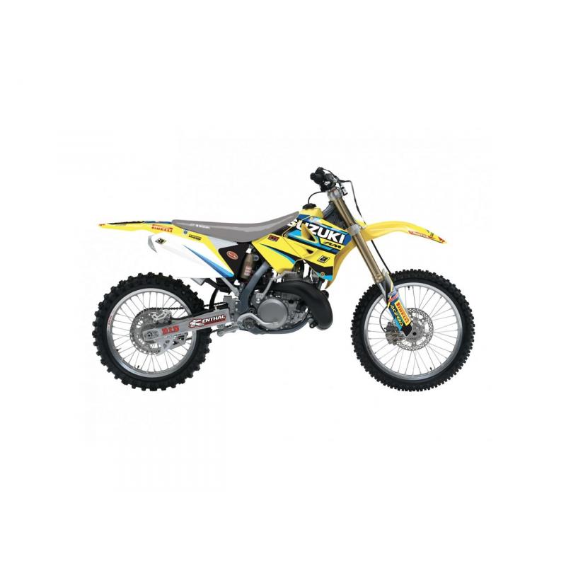 Kit déco Blackbird Replica Racing Team 2019 Suzuki 125 RM 01-08 jaune