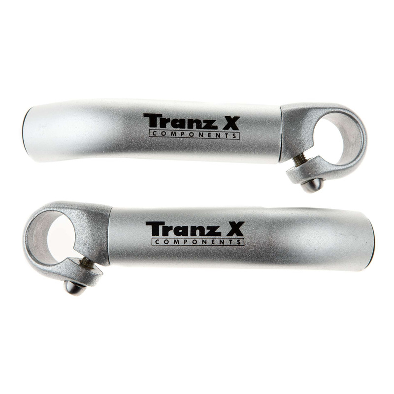 Bar-ends VTT Leader Tranzx ovalisés courts (paire)