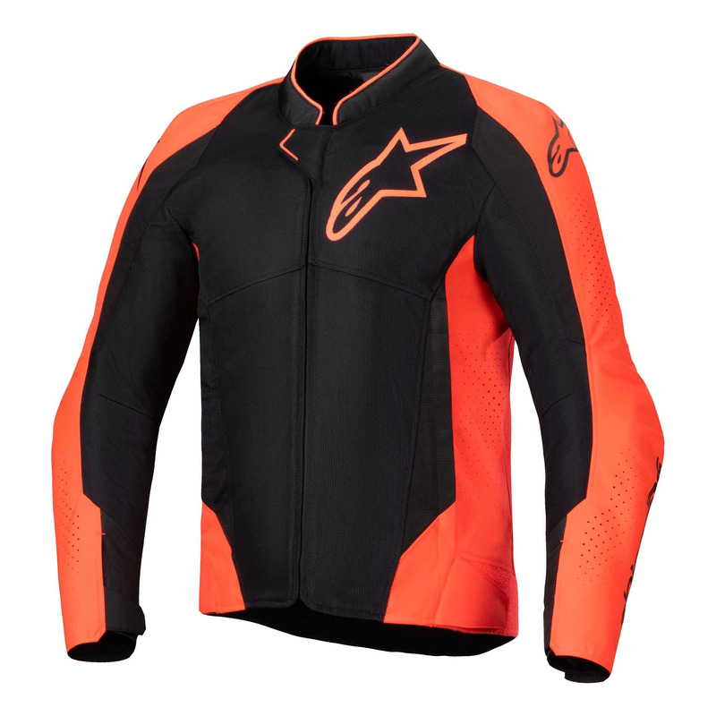 Blouson textile Alpinestars Viper Air V4 red fluo/black